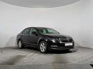 2018 Skoda Octavia III (A7) Рестайлинг, чёрный, 1890000 рублей, вид 3