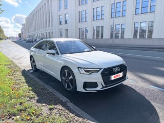 2018 Audi A6 55 TFSI V (C8), белый, 3690000 рублей, вид 2