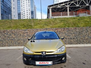 2003 Peugeot 206, жёлтый, 180000 рублей, вид 2