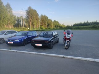 1985 Volkswagen Golf II, чёрный, 300000 рублей, вид 1