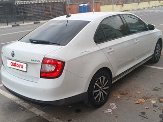 2019 Skoda Rapid I Рестайлинг, белый, 1050000 рублей, вид 3