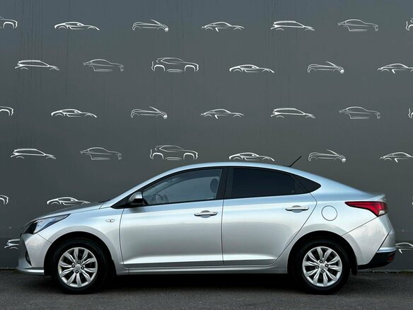 2022 Hyundai Solaris II Рестайлинг, серый, 1626700 рублей - вид 10