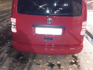 2011 Volkswagen Caddy III Рестайлинг, красный, 639000 рублей, вид 4