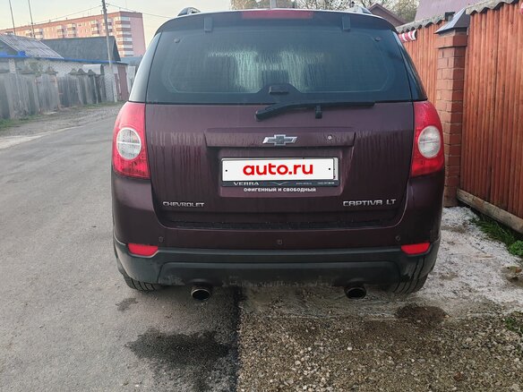 2013 Chevrolet Captiva I Рестайлинг, красный, 800000 рублей - вид 2