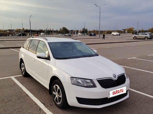 2014 Skoda Octavia III (A7), белый, 850000 рублей