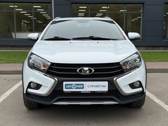 2018 Lada (ВАЗ) Vesta SW Cross I, белый - вид 1
