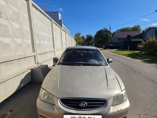 2007 Hyundai Accent ТагАЗ II, бежевый, 240000 рублей, вид 1