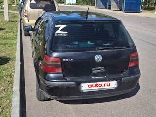 1998 Volkswagen Golf IV, чёрный, 205000 рублей, вид 3