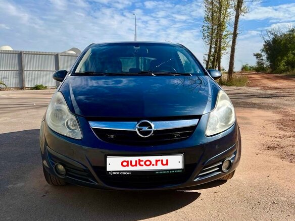 2007 Opel Corsa D, серый - вид 1