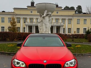 2011 BMW 5 серии 528i VI (F10/F11/F07), красный, 1350000 рублей, вид 1