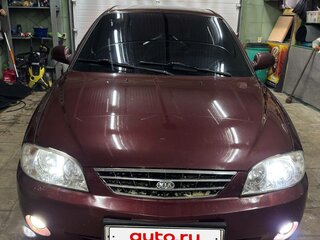 2006 Kia Spectra I Рестайлинг 2, красный, 280000 рублей, вид 1