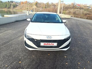 2022 Hyundai Elantra VII (CN7), белый, 2500000 рублей, вид 2