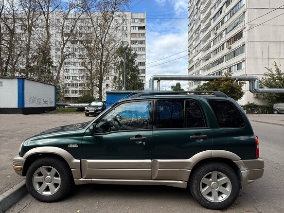 2001 Suzuki Grand Vitara I Рестайлинг, зелёный, 380000 рублей - вид 7