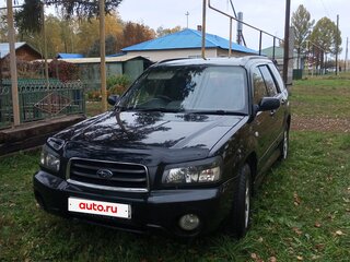 2002 Subaru Forester II, чёрный, 430000 рублей, вид 1