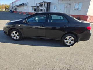 2007 Toyota Corolla X (E140, E150), чёрный, 850000 рублей, вид 4