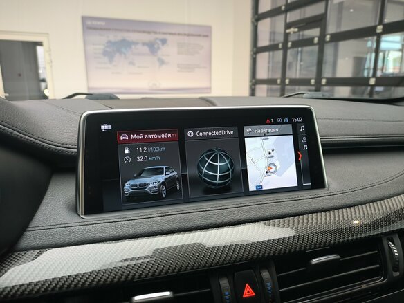 2018 BMW X6 30d II (F16), голубой, 4650000 рублей - вид 15