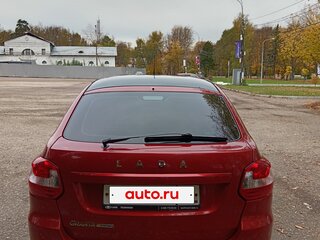 2019 Lada (ВАЗ) Granta I Рестайлинг, красный, 800000 рублей, вид 3