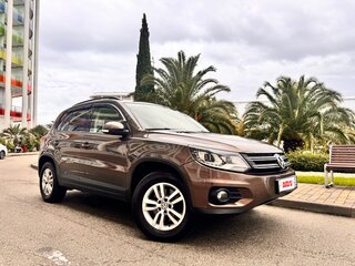 2014 Volkswagen Tiguan I Рестайлинг, коричневый, 1490000 рублей, вид 1