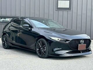 2023 Mazda 3 IV (BP), чёрный, 1215000 рублей, вид 2