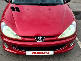 2006 Peugeot 206, красный, 400000 рублей, вид 2
