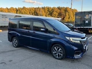 2018 Honda Stepwgn Spada V Рестайлинг, синий, 2200000 рублей, вид 3