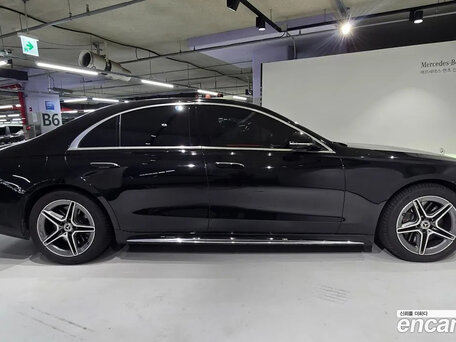 2023 Mercedes-Benz S-Класс 400 d 4MATIC VII (W223), чёрный, 9100000 рублей, вид 4