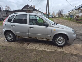 2008 Lada (ВАЗ) Kalina I, серебристый, 80000 рублей, вид 3