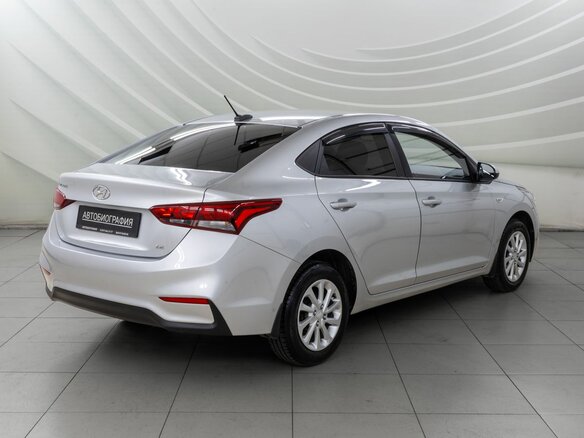 2017 Hyundai Solaris II, серебристый - вид 6