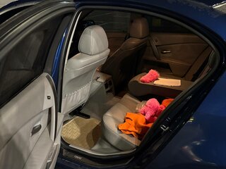 2004 BMW 5 серии 520i V (E60/E61), синий, 950000 рублей, вид 2