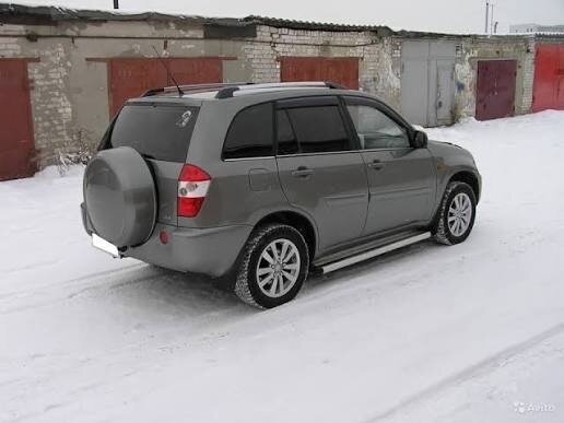 2011 Chery Tiggo (T11) I, серый, 450000 рублей