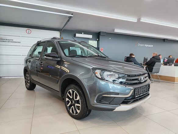 2026 Lada (ВАЗ) Granta Cross I Рестайлинг, серый, 1196000 рублей - вид 3