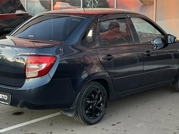 2012 Lada (ВАЗ) Granta I, синий, 300000 рублей - вид 6