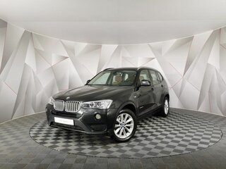 2017 BMW X3 30d xDrive II (F25) Рестайлинг, чёрный, 2395000 рублей, вид 1