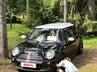 2004 Mini Hatch Cooper S I (R50), чёрный, 1000000 рублей, вид 4