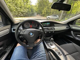 2009 BMW 5 серии 520i V (E60/E61) Рестайлинг, бежевый, 970000 рублей, вид 1