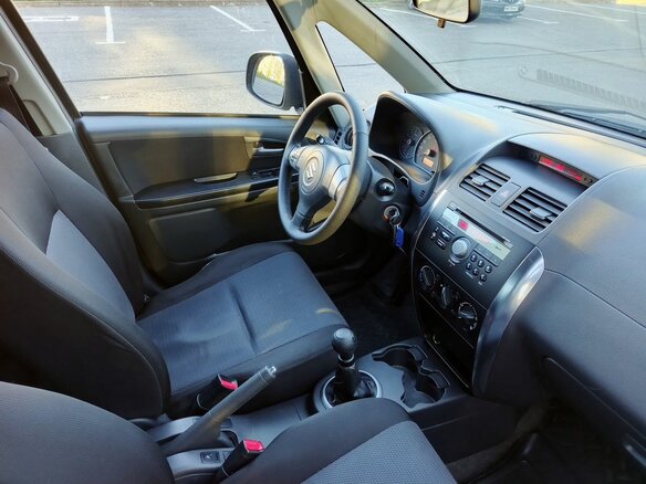 2007 Suzuki SX4 I (Classic), чёрный, 499000 рублей - вид 13