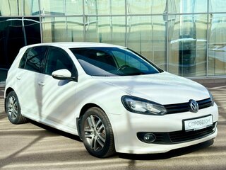 2012 Volkswagen Golf VI, белый, 760000 рублей, вид 3