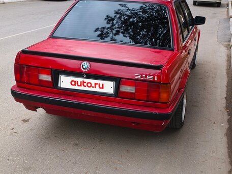 1989 BMW 3 серии 316i II (E30), красный, 285000 рублей, вид 5