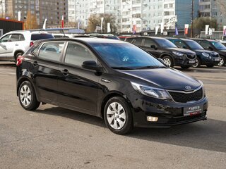 2016 Kia Rio III Рестайлинг, чёрный, 1159000 рублей, вид 4