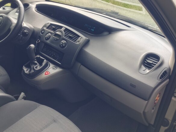 2007 Renault Scenic Grand II Рестайлинг, серый, 650000 рублей - вид 6
