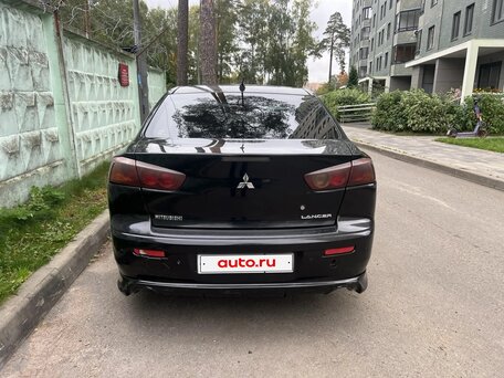 2008 Mitsubishi Lancer X, чёрный, 430000 рублей, вид 5