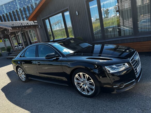 2011 Audi A8 III (D4), чёрный - вид 4
