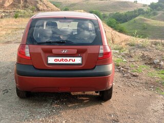 2007 Hyundai Getz I Рестайлинг, красный, 330000 рублей, вид 3