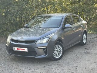 2017 Kia Rio IV, серый, 1350000 рублей, вид 1