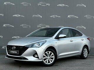 2022 Hyundai Solaris II Рестайлинг, серый, 1626700 рублей, вид 1