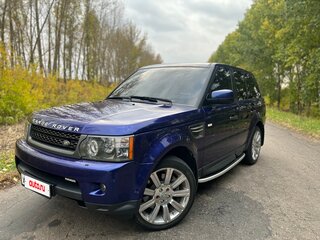 2009 Land Rover Range Rover Sport I Рестайлинг, синий, 1950000 рублей, вид 5