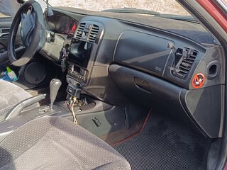 2007 Hyundai Sonata ТагАЗ IV (EF) Рестайлинг, красный, 450000 рублей, вид 5