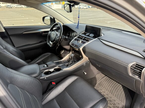 2017 Lexus NX 300 I Рестайлинг, серый, 3155000 рублей - вид 10