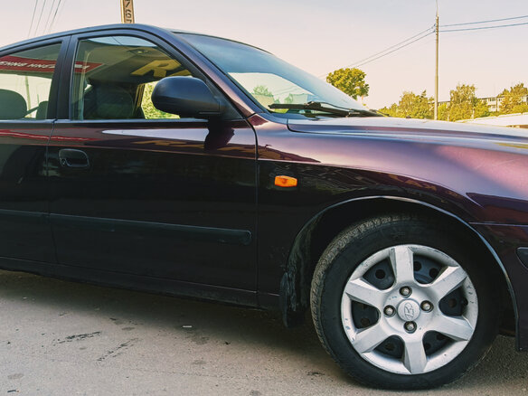 2006 Hyundai Elantra III (XD2) Рестайлинг, пурпурный - вид 7