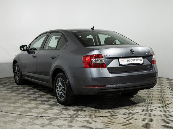 2019 Skoda Octavia III (A7) Рестайлинг, серый - вид 6